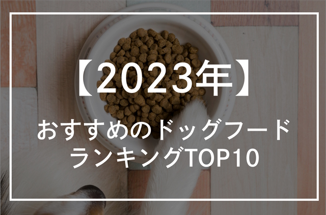 【2023年】人気でおすすめのドッグフードランキングTOP10！